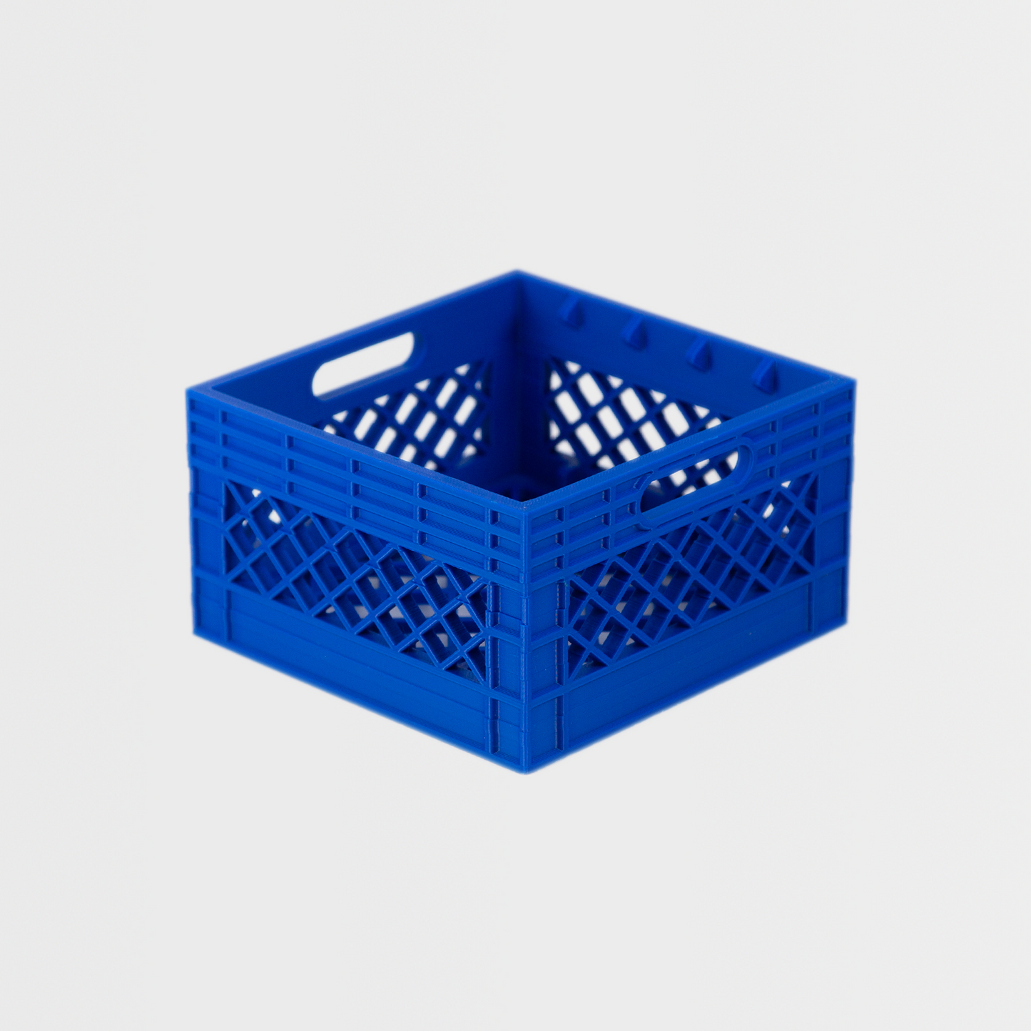 "Milk Crate" Storage Crate and Organizer for Compact Cassette Tapes