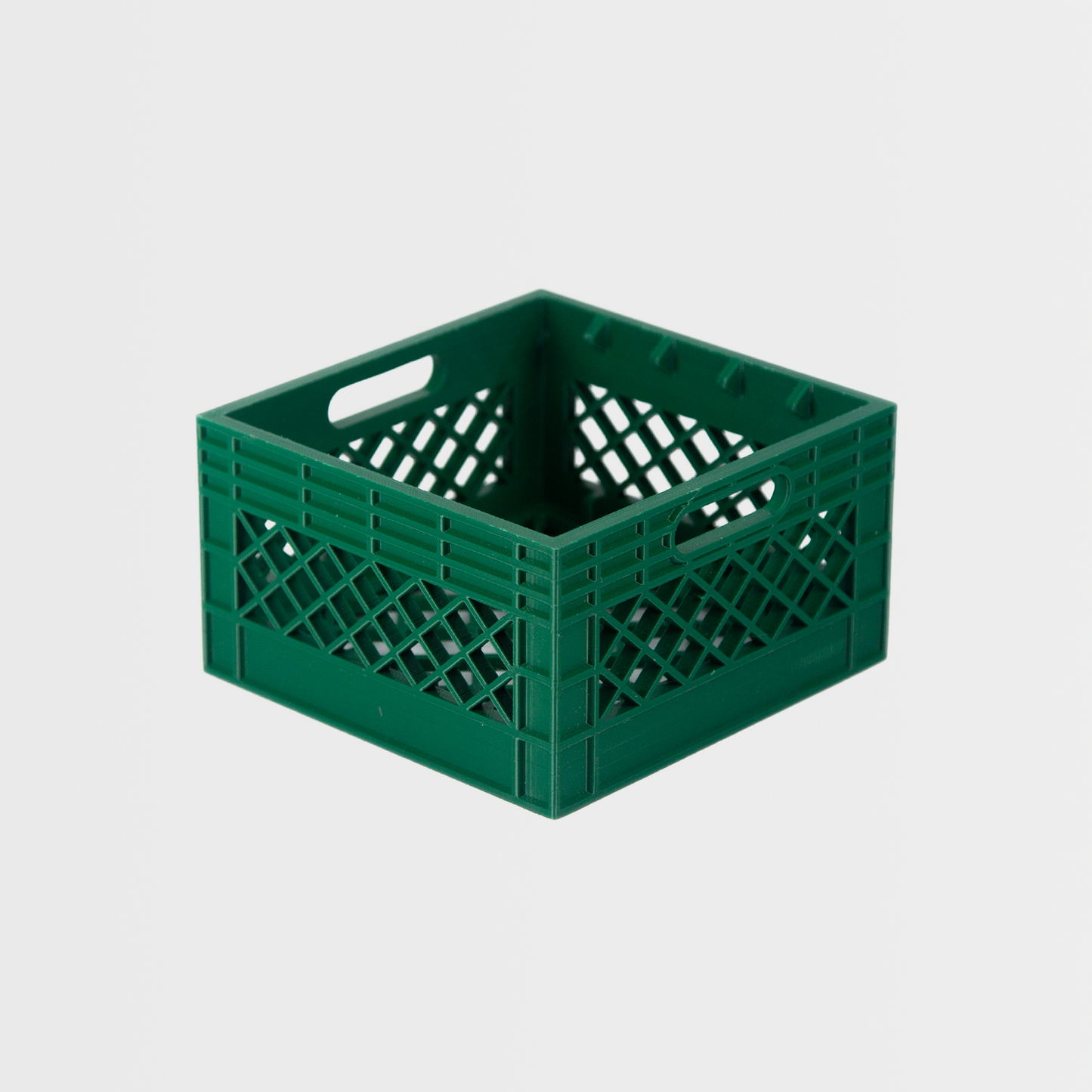 "Milk Crate" Storage Crate and Organizer for Compact Cassette Tapes